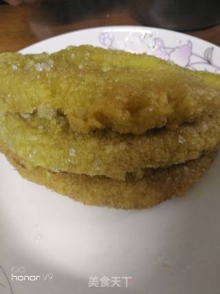 Fried Yellow Rice Cake recipe