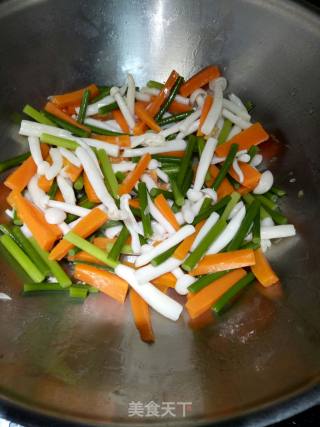 Vegetarian Fried Seafood Mushroom recipe