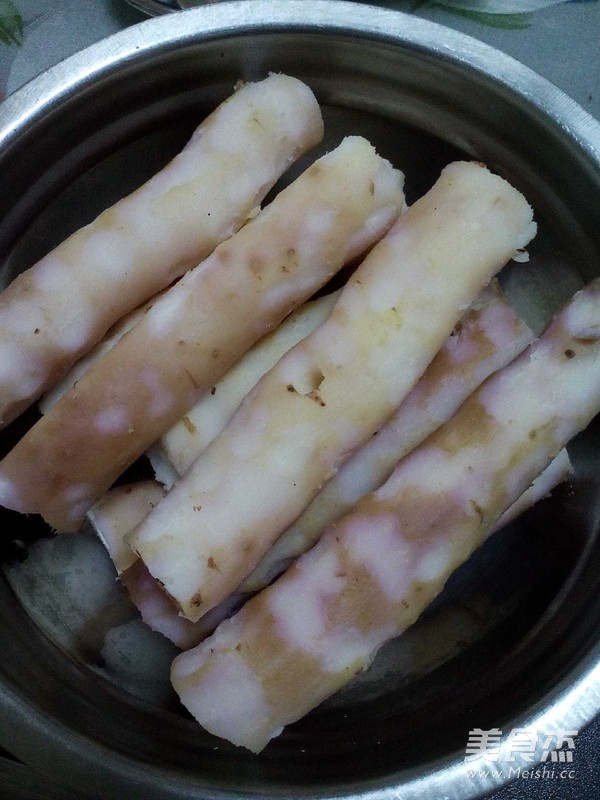 Blueberry Yam Puree recipe