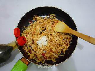 Spicy Shredded King Pleurotus recipe