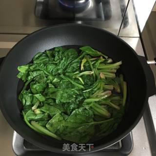 Spinach with Sesame Seeds recipe