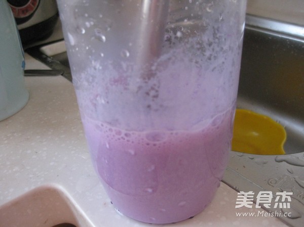 Purple Sweet Potato Sago recipe