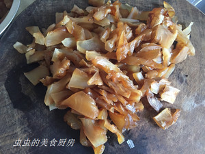 Finger Sucking Aftertaste Fried Beef Tendon recipe