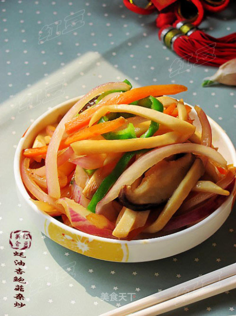 Stir-fried King Pleurotus with Oyster Sauce recipe
