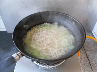 Cabbage Fried Noodles recipe