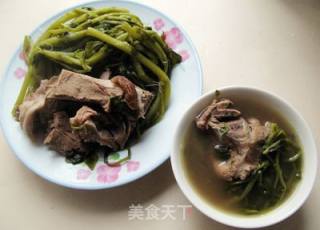 Lao Huo Liang Soup --- Watercress Savory Fan Bone recipe