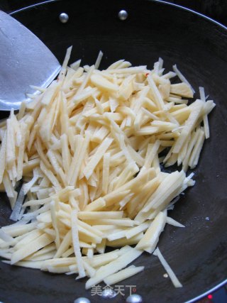 Vinegar Shredded Potatoes recipe