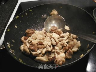 Fried Chicken with Double Mushroom recipe