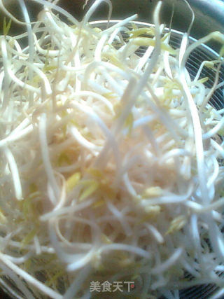 Sweet and Sour Mung Bean Sprouts recipe