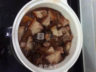 Braised Pork with Mushroom recipe