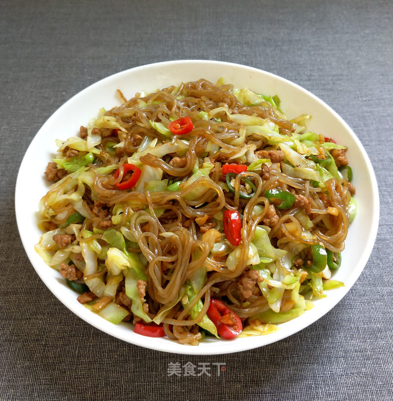 Stir-fried Noodles with Cabbage recipe