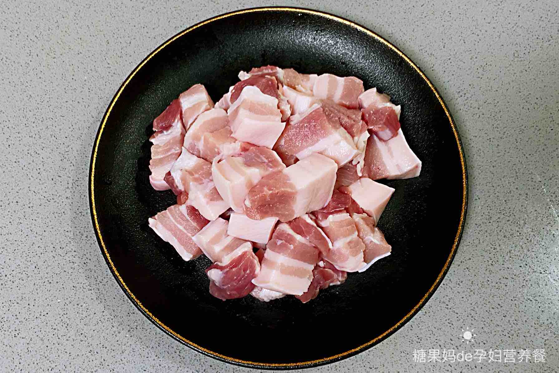 [recipe for Pregnant Women] Braised Pork with Fermented Bean Curd, Oily and Ruddy in Color, recipe