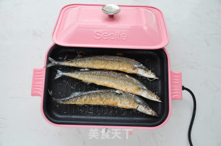 Pan-fried Saury recipe