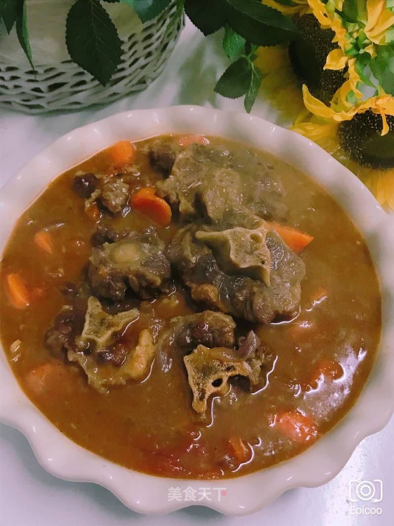 Oxtail Braised French Wine recipe