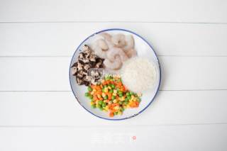 Colorful Shrimp Congee recipe