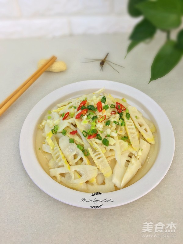 Oil Splashing Bamboo Shoots recipe