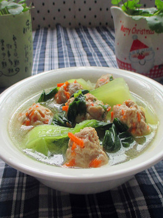 Shanghai Green Meatball Soup