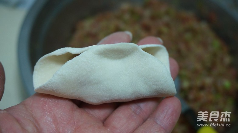 Pork Beef Cabbage Dumplings recipe