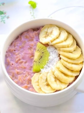 Pink Oatmeal Baby Food Supplement Recipe recipe