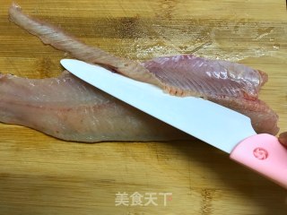 Black Fish Fillet with Pickled Vegetables recipe