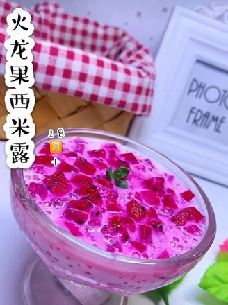 Dragon Fruit Sago