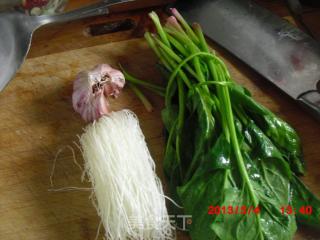 Spinach Vermicelli recipe