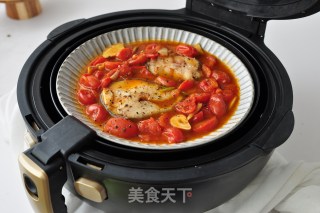 Cod Stewed with Tomato recipe