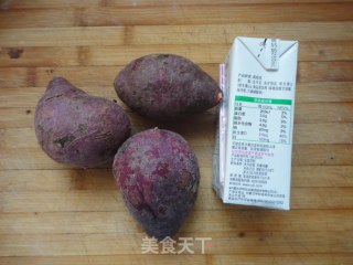 Purple Sweet Potato Milkshake recipe