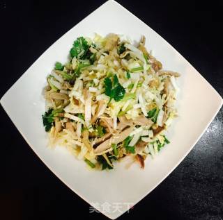 Chicken Thigh and Cabbage Heart recipe