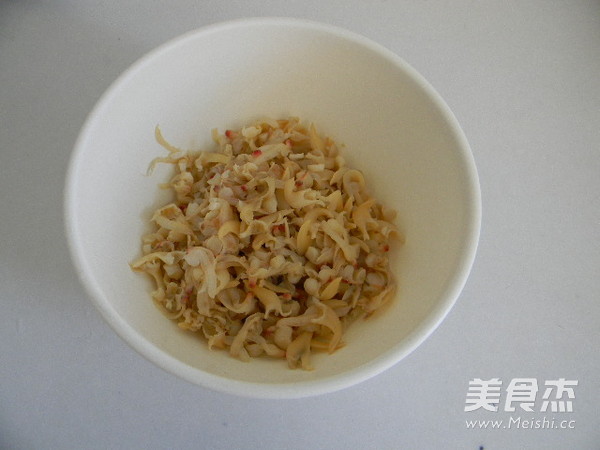 Fried Clam Meat with Egg recipe