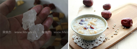 Barley, Yam and Red Date Congee recipe