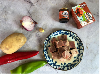 Braised Potato and Red Beef Brisket recipe