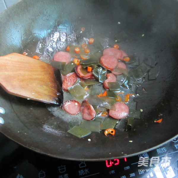 Fried Seaweed Sausage recipe