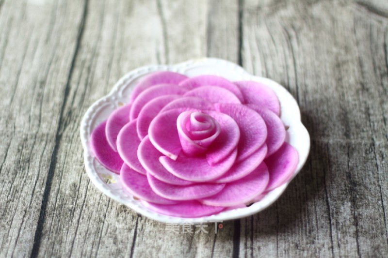 Carmine Radish Flower recipe