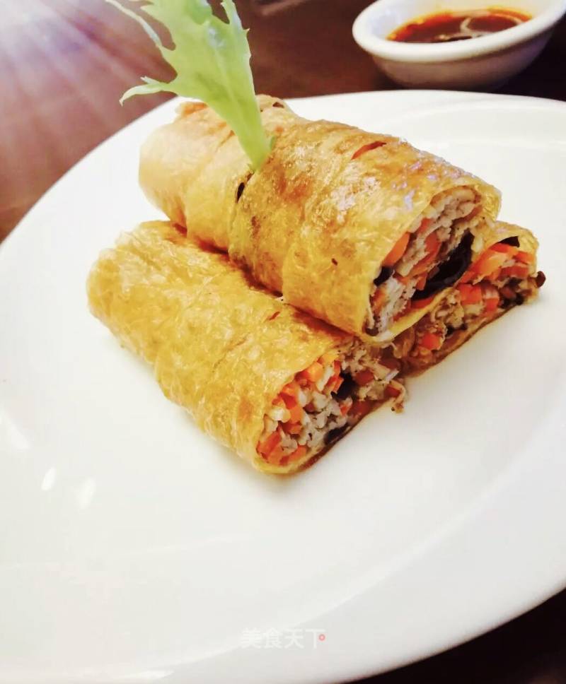 Bean Curd Spring Rolls recipe