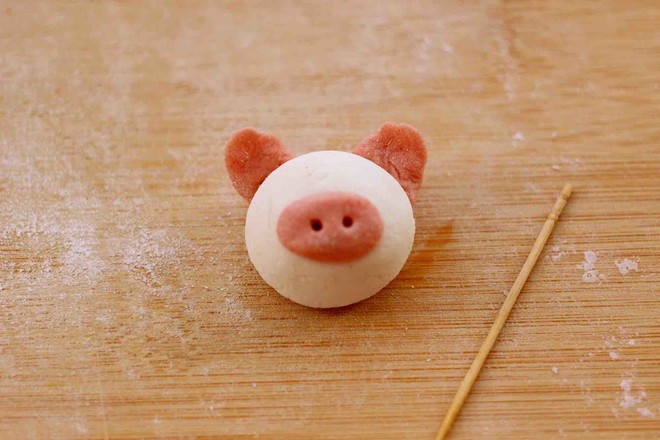 Pink and Tender Pig Glutinous Rice Balls recipe