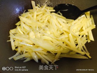 Hot and Sour Potato Shreds recipe