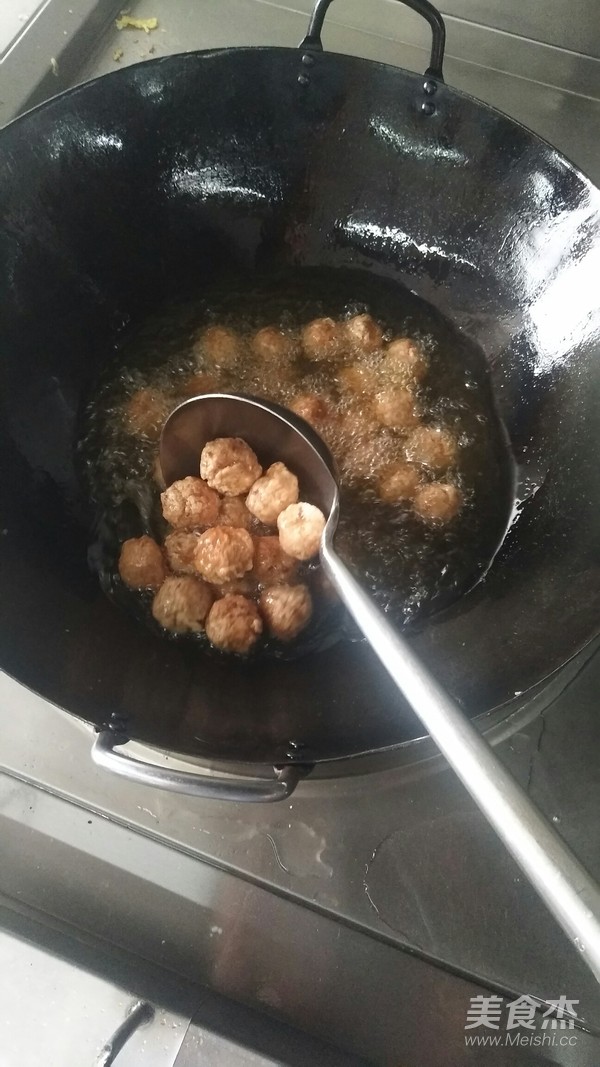 Meat Ball with Soy Sauce recipe