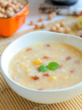 Chickpea Millet Porridge Baby Food Supplement Recipe