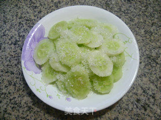 Cucumber with Sugar recipe