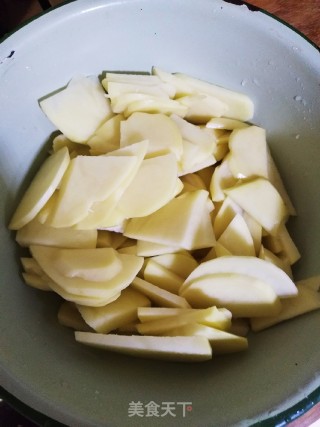 Spicy Cabbage Potato Chips recipe