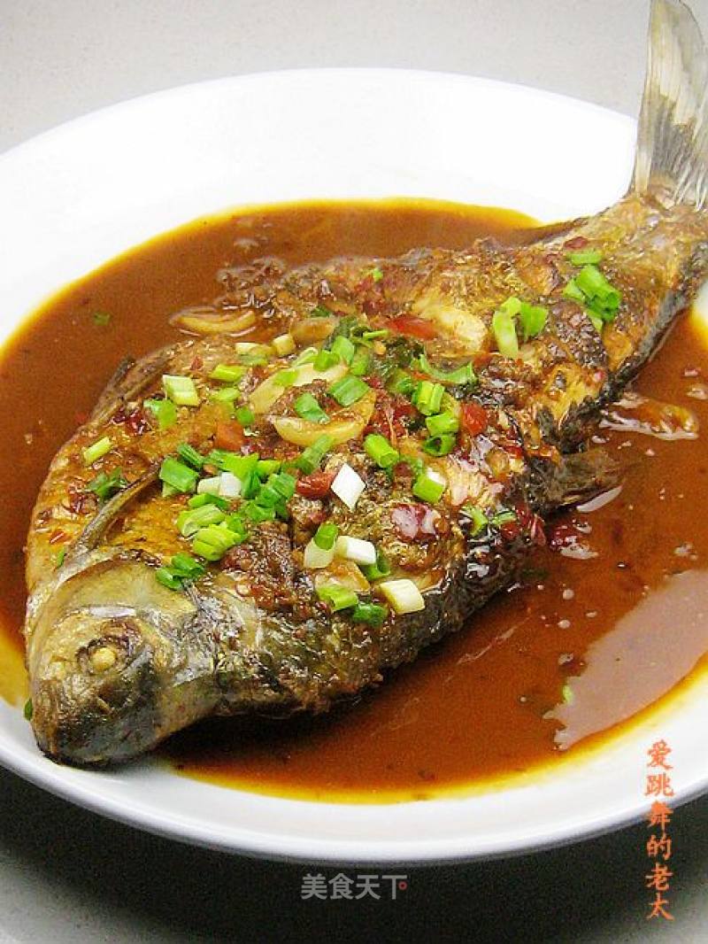 Braised Bream in Red Soybean Sauce recipe