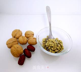 Walnut Red Date Soy Milk recipe