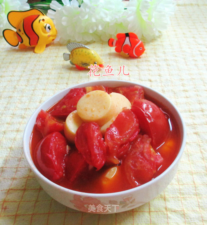 Tomato Boiled Sakura Yum Tofu recipe