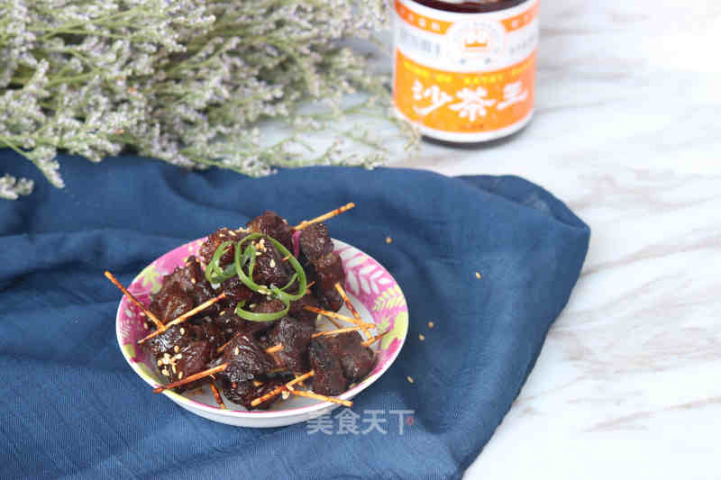 Shacha Toothpick Meat recipe