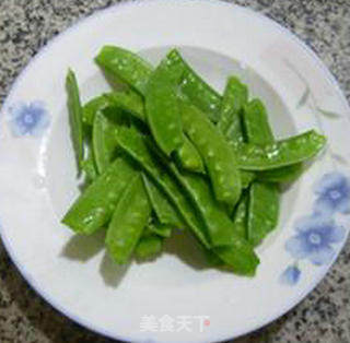 Snow Peas Fried in Hope recipe