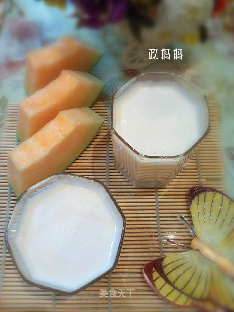 #trust of Beauty# Cantaloupe Milkshake recipe