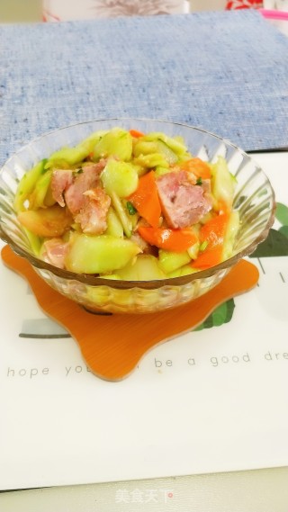 Cucumber with Pork Head recipe