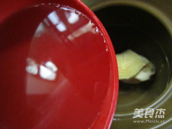 Enoki Mushroom and Kimchi Chicken Drumstick Soup recipe