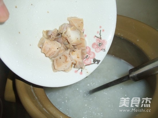 Fresh Abalone and Chicken Congee recipe